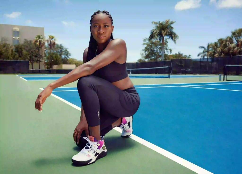 coco gauff new balance commercial