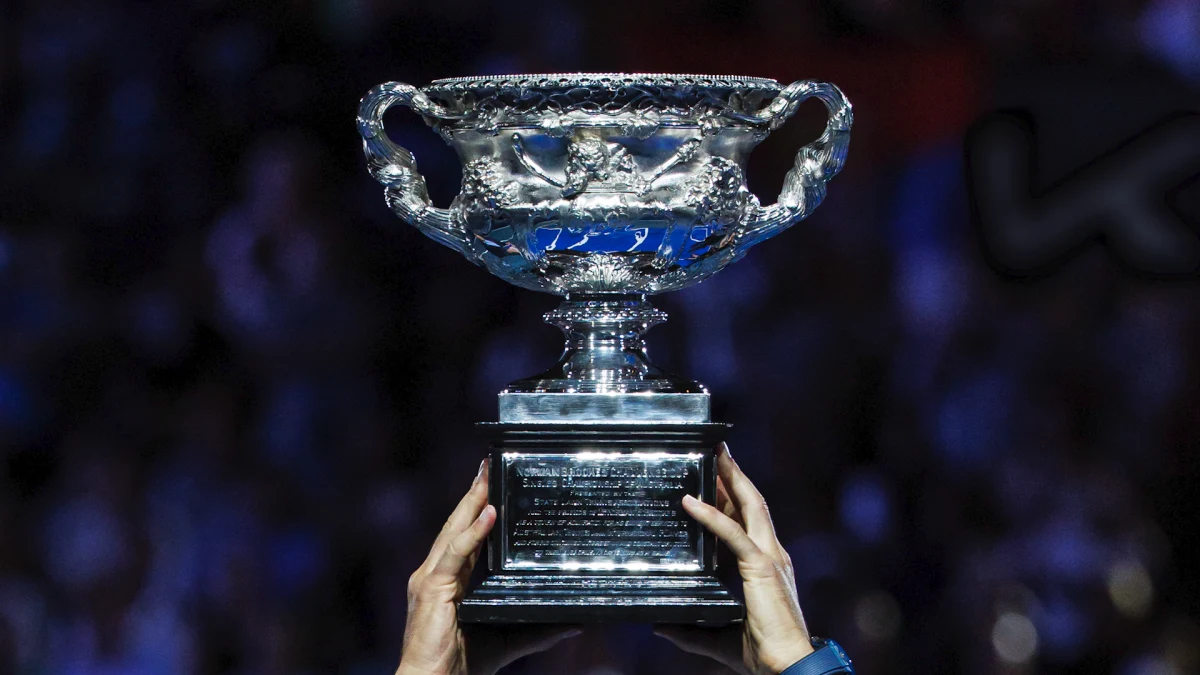 Australian Open 2024 trophy: